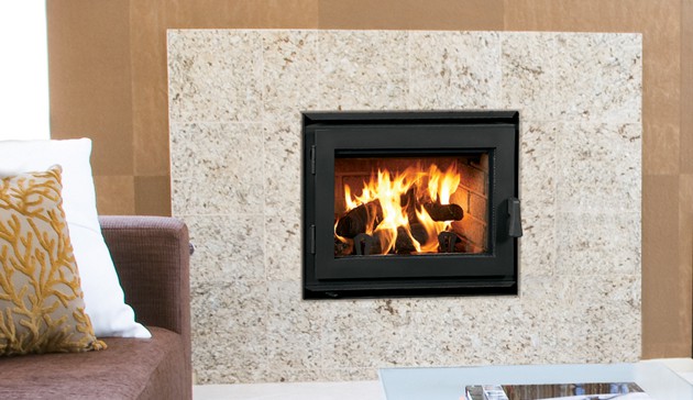 Ladera Wood Burning Fireplace by Astria Fireplaces